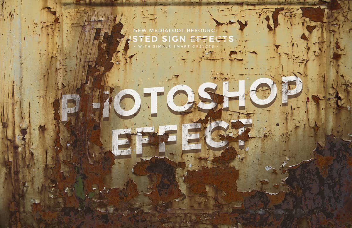 Rusted  Sign  Mockups  Preview 1