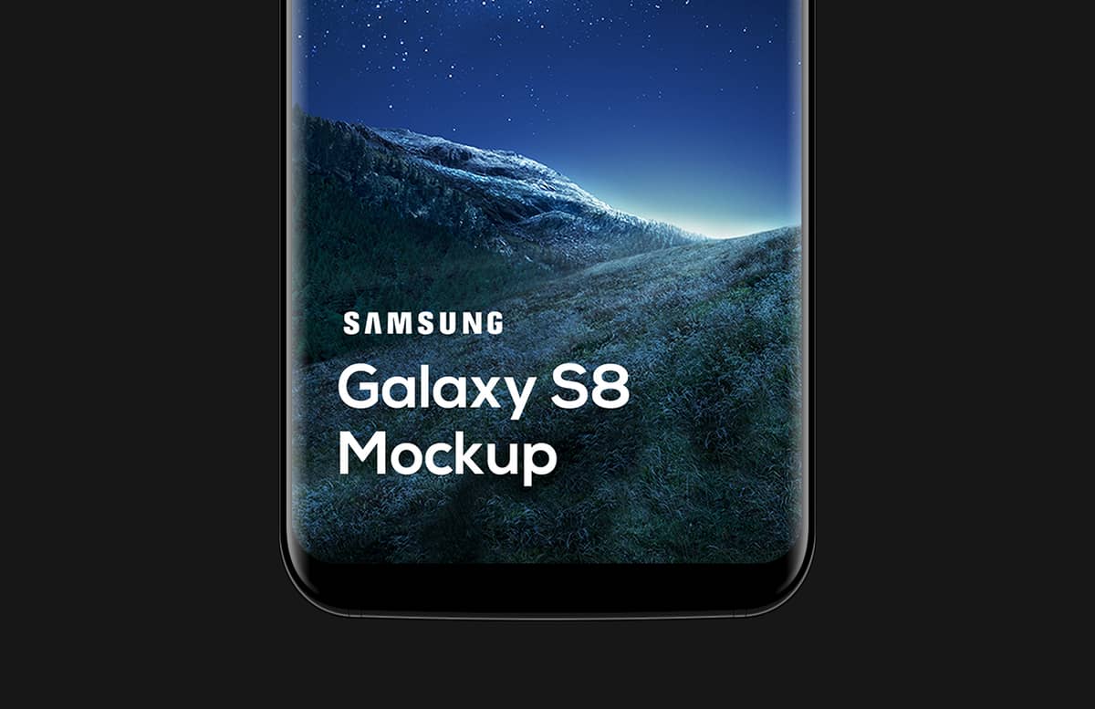 Samsung Galaxy S8 Mockup Preview 1