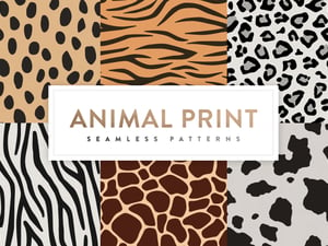 Seamless Animal Print Patterns 1
