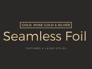 Seamless Foil Textures & Layer Styles 2