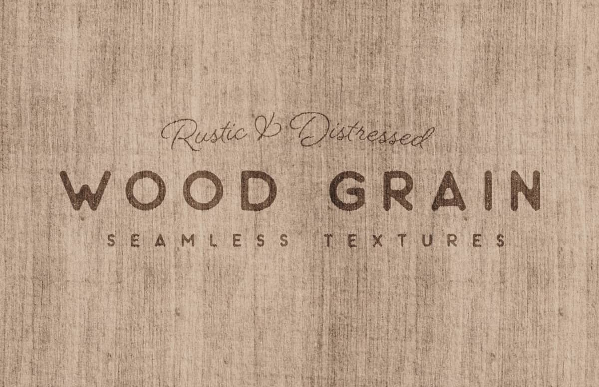 Seamless Rustic Wood Grain Textures Preview 2