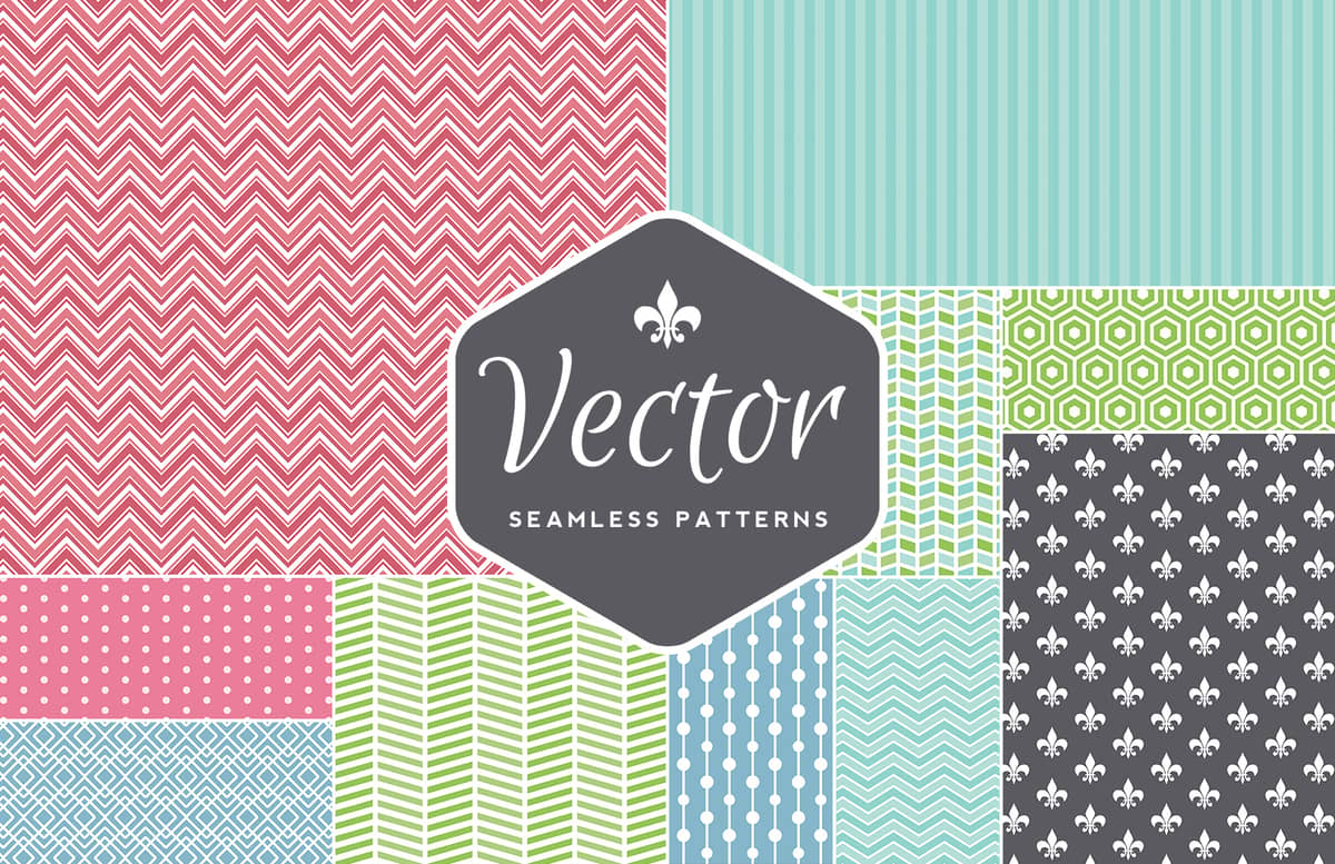 Seamless  Vector  Patterns  Preview 1