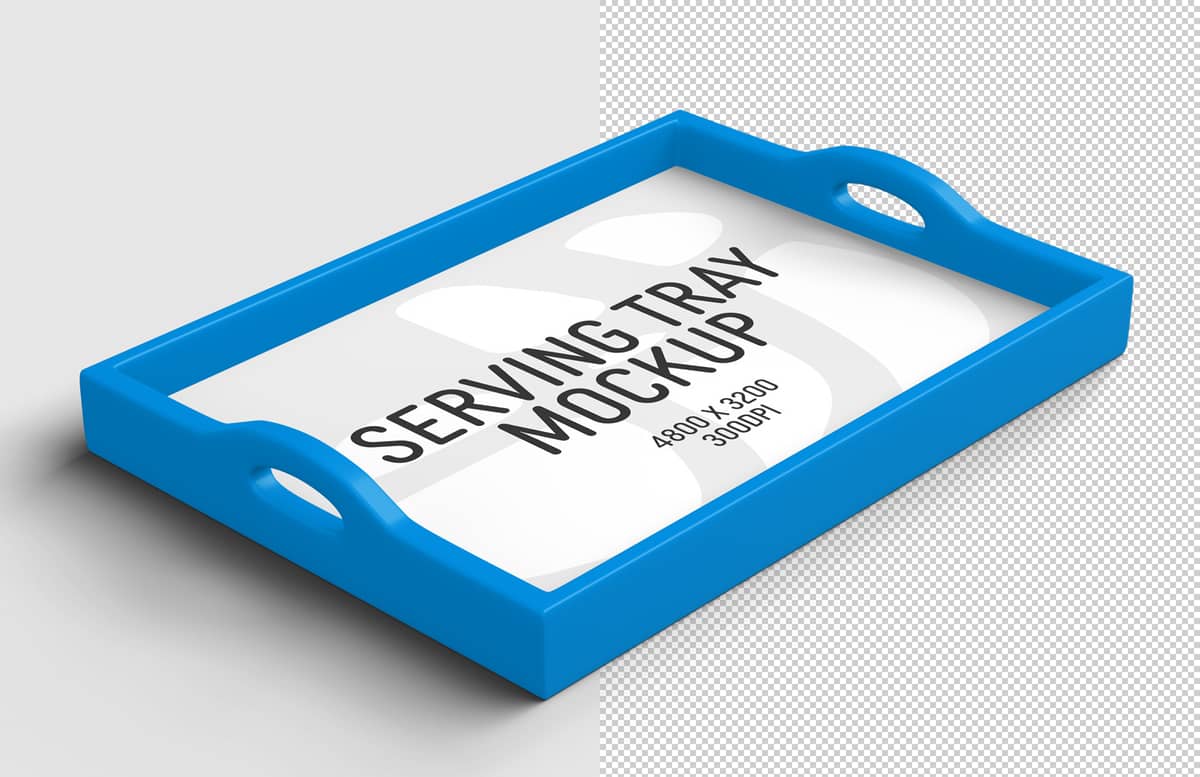 Serving Tray Mockup Preview 1