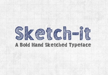 Sketch-it Desktop & Web Font