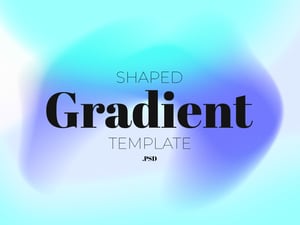 Shaped Gradient Template 1