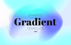 Shaped Gradient Template