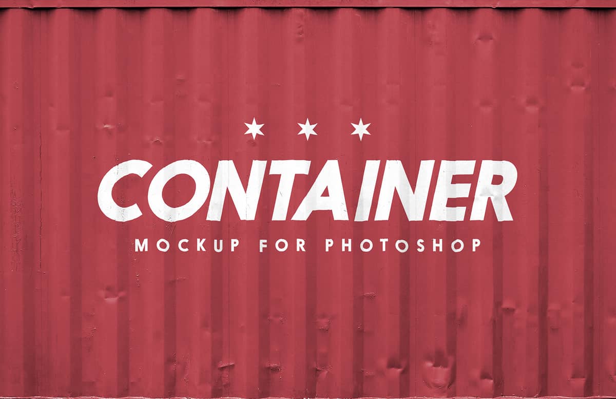 Shipping Container Logo Mockup Preview 1