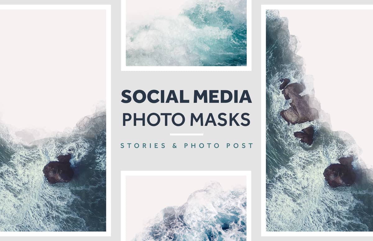 Social Media Photo Masks Preview 1