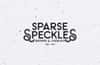 Sparse Speckles Brushes and Overlays
