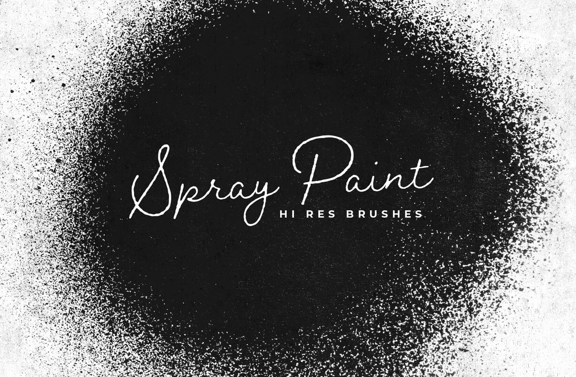 Spray Paint Grunge Brushes