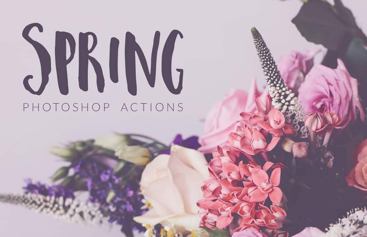 Spring Photoshop Actions Preview 1