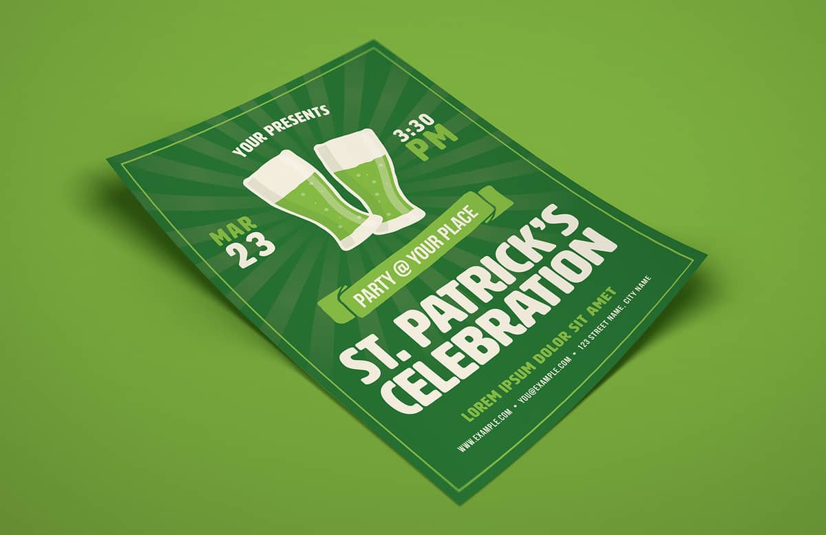St Patricks Day Event Flyer Preview 1