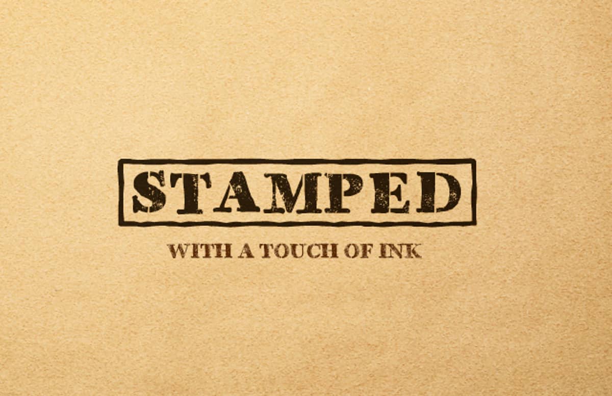 Stamped  Font  Preview1
