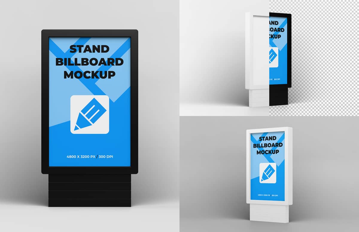 Stand Billboard Mockup Preview 1