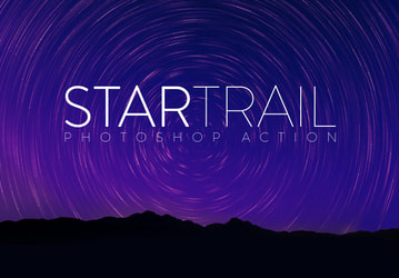 Star Trail Photoshop Action