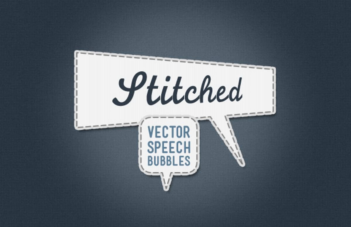 Stitched  Speech  Bubbles  Preview1