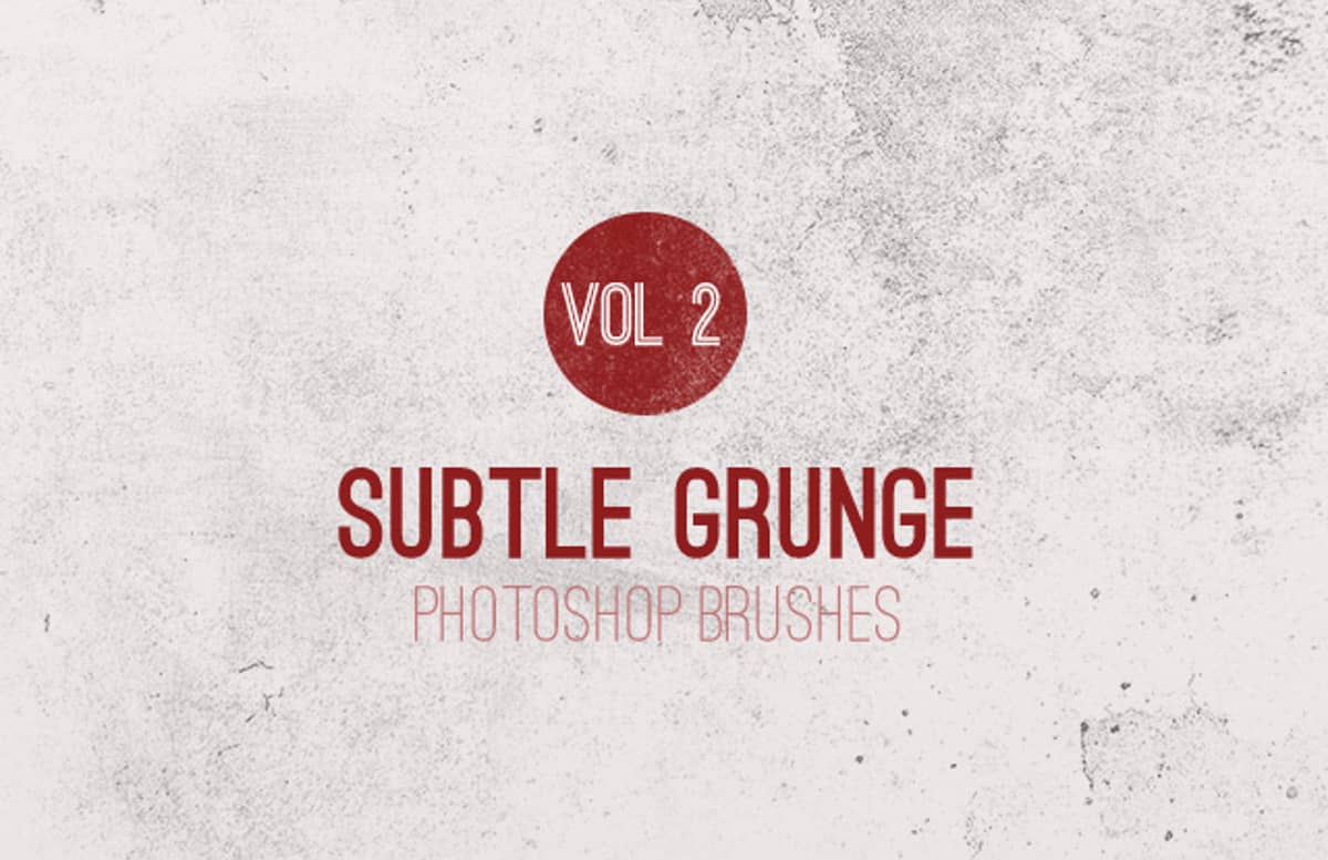 Subtle  Grunge  Brushes  Vol 2  Preview1