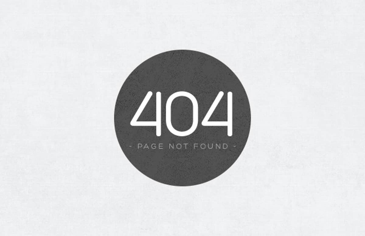 Subtle  Grunge 404  Error  Page  Preview1