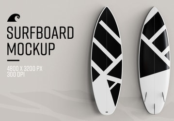 Surfboard Mockup