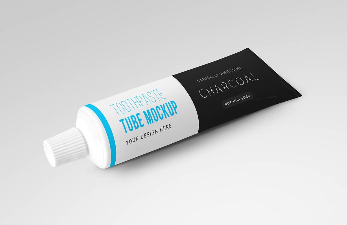 Toothpaste Tube Mockup Preview 1