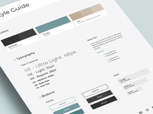 Free UI & Brand Style Guide Templates 2