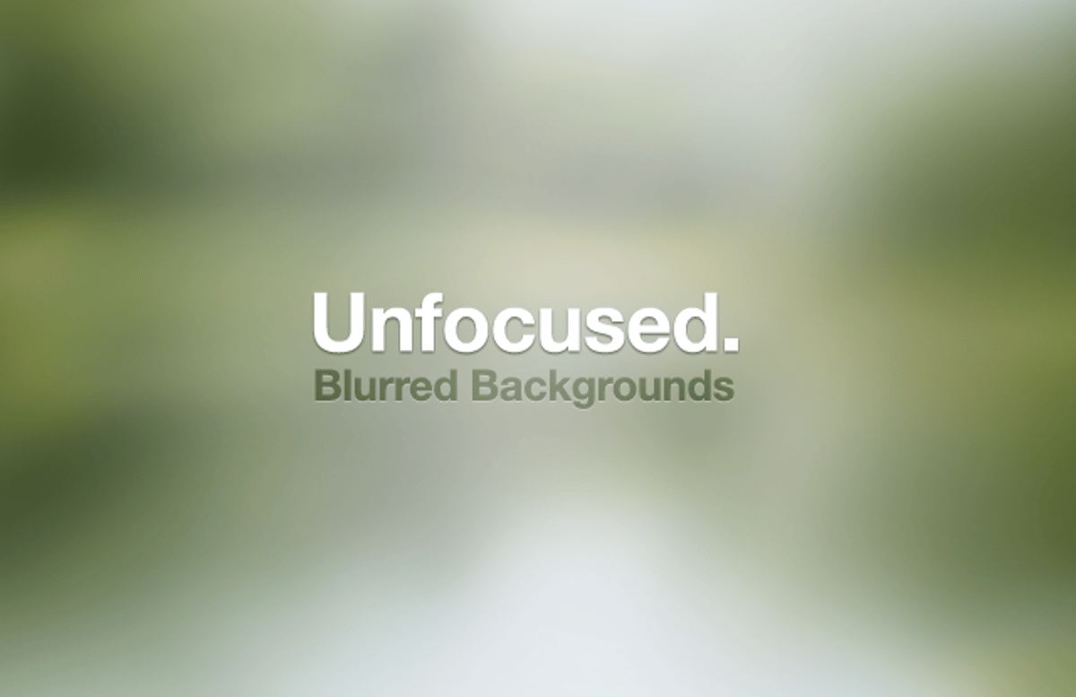 Unfocused  Blurred  Backgrounds  Preview1