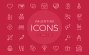 Valentine’s Day Vector Icons