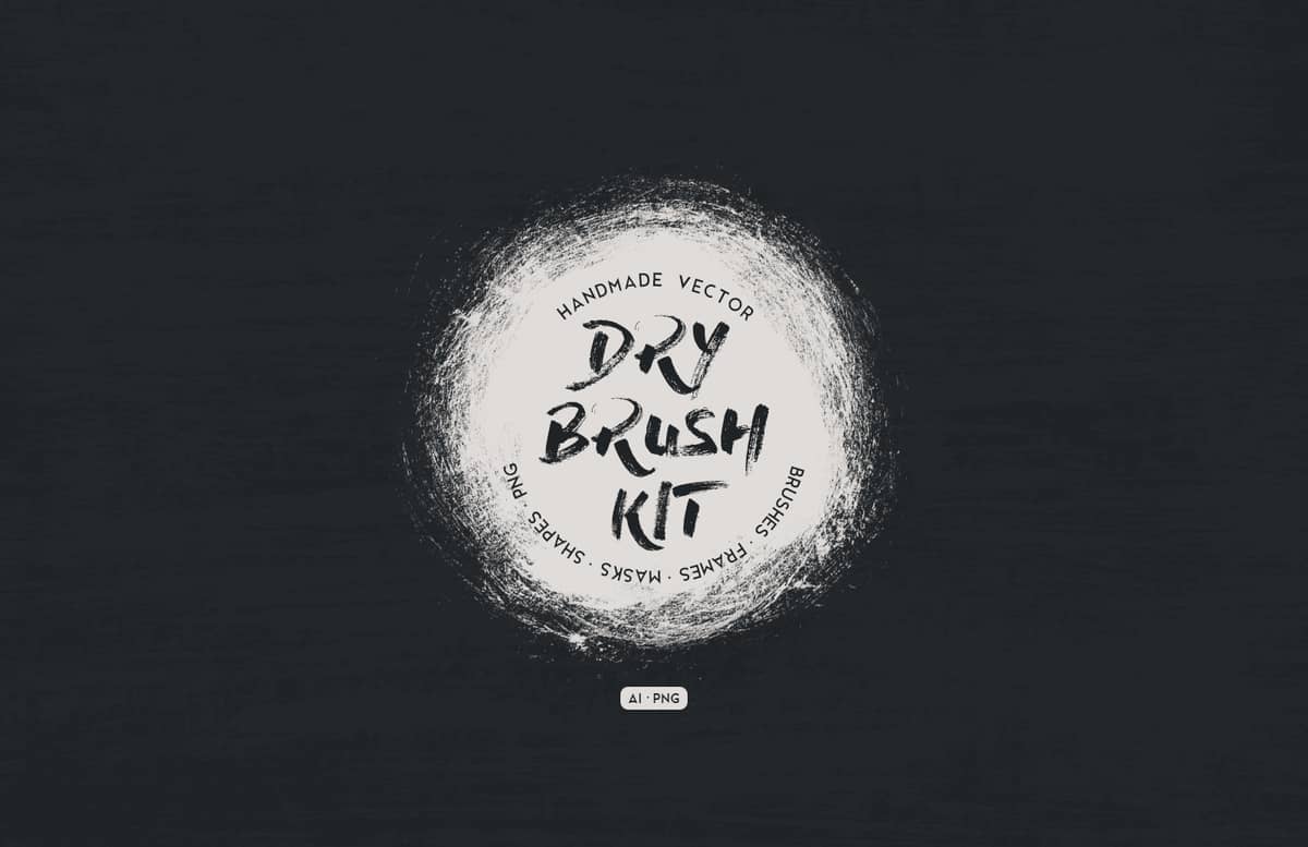 Vector Dry Brush Kit Preview 1