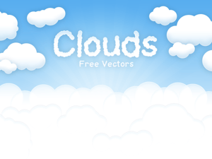 Free Vector Clouds 1
