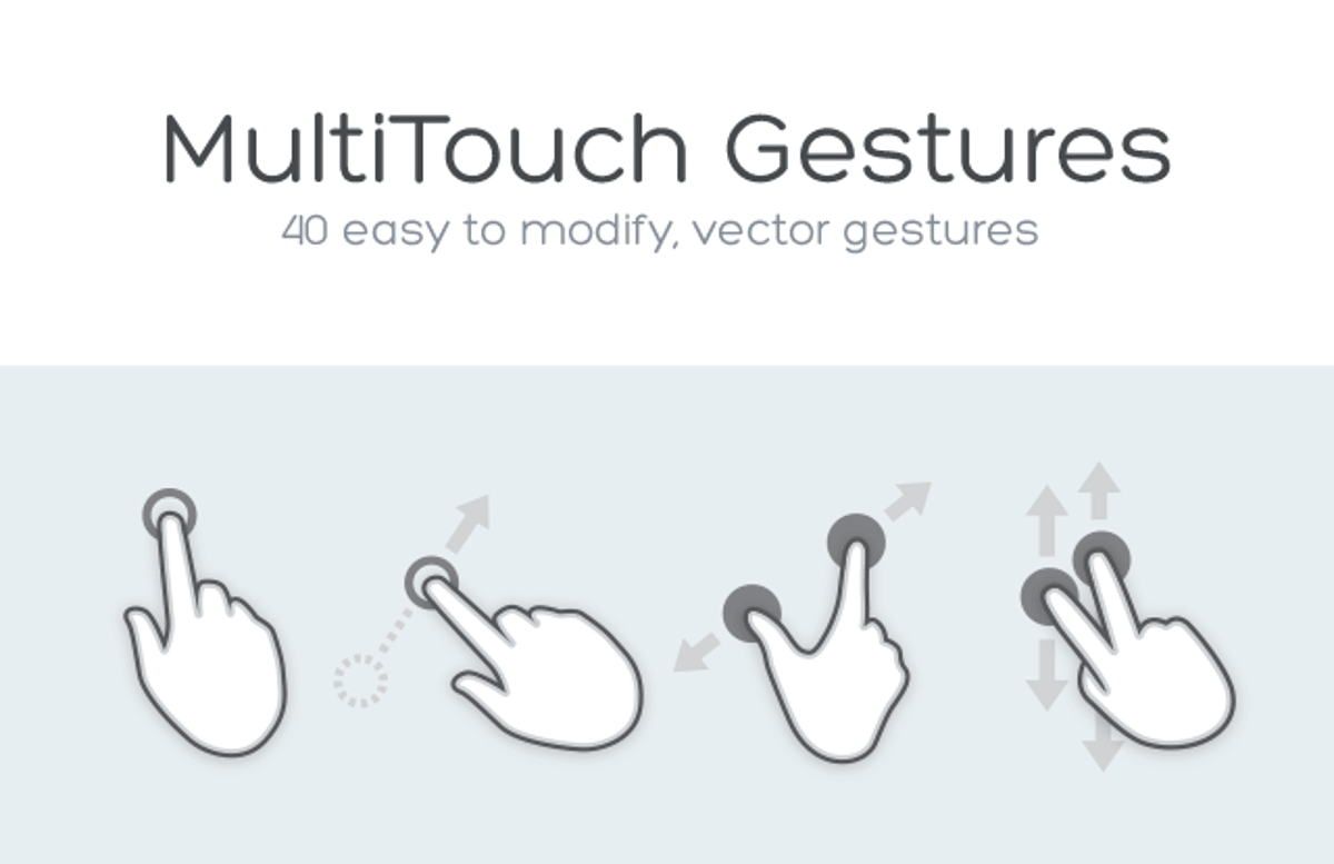 Vector  Multi Touch  Gestures  Preview1