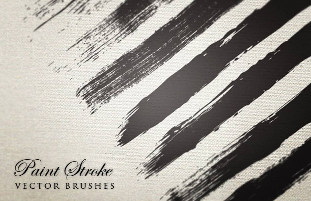 Vector  Paint  Stroke  Brushes  Preview1
