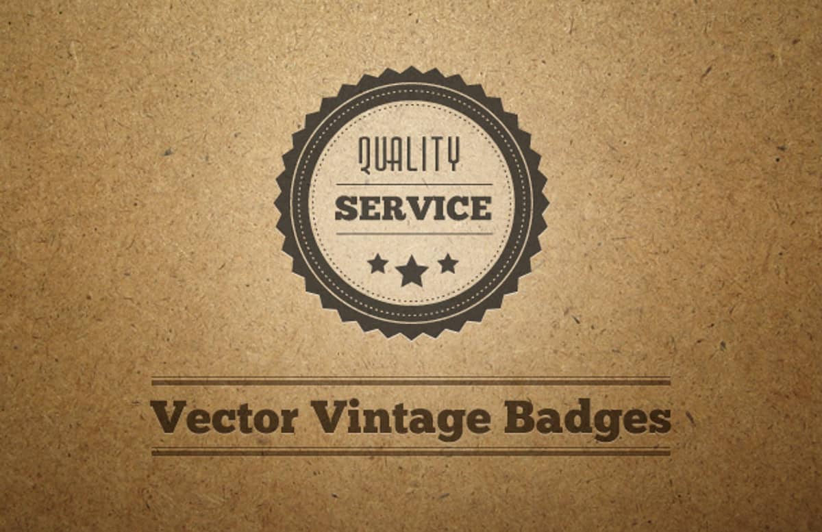 Vector  Vintage  Badges  Preview1