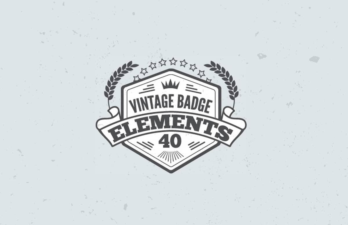 Vintage  Badge  Elements  Preview 1