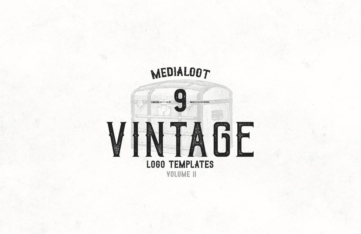 Vintage Logo Templates Volume 2 Preview 1