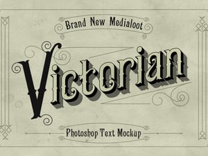 Victorian Text Mockup 1