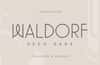 Waldorf - Art Deco Font