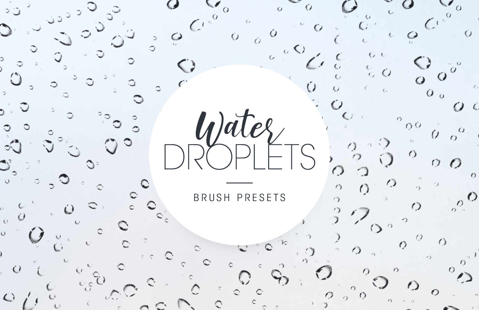 Free Water Droplet Brushes For Photoshop Medialoot