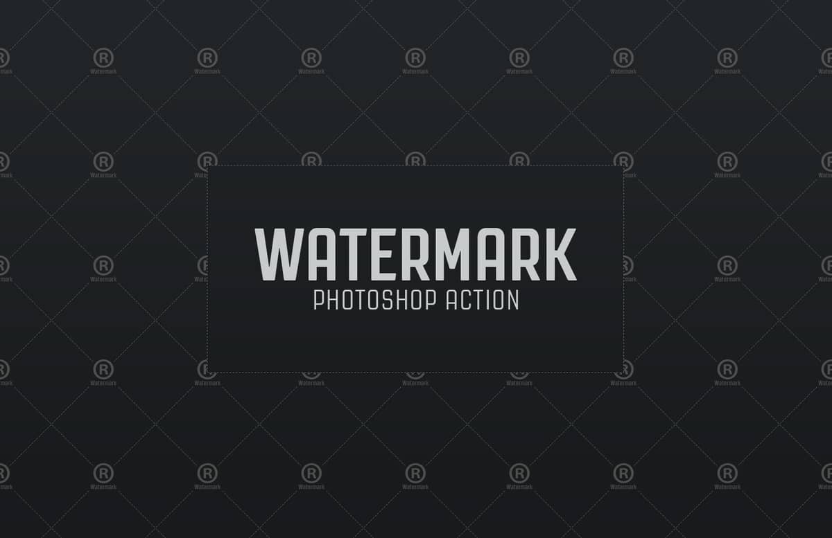 Watermark Photoshop Action Preview 1