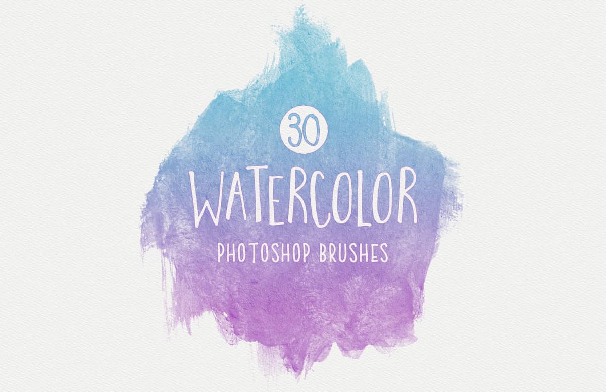 Watercolor Brushes Preview 1