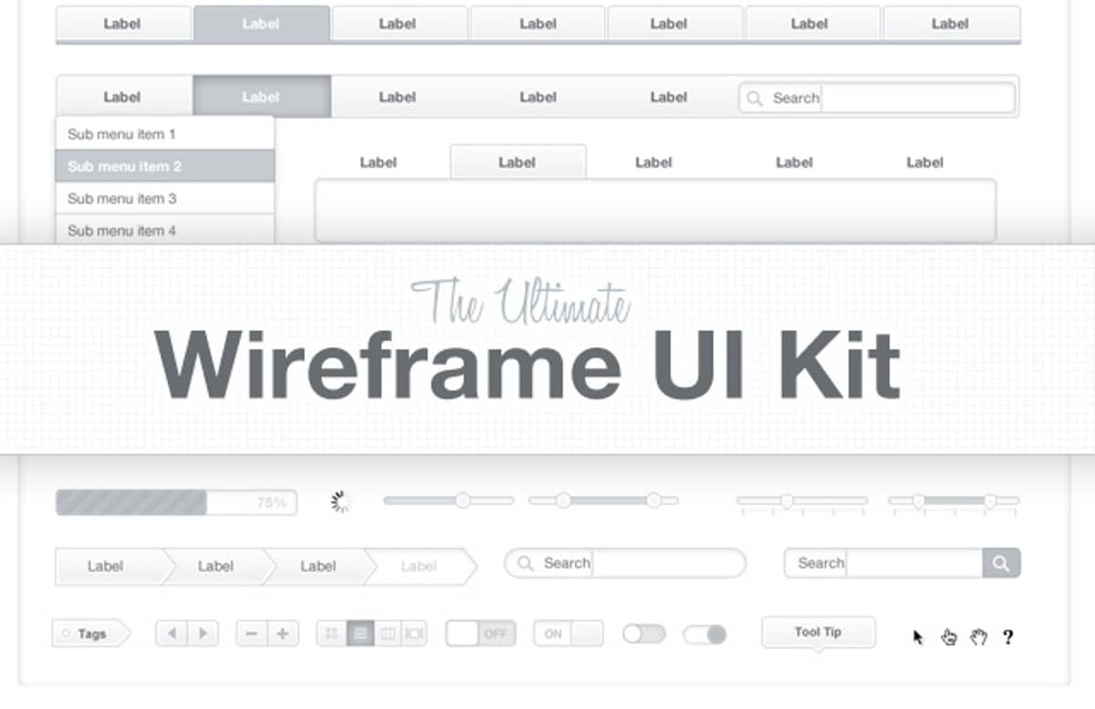 Wireframe  Ui  Kit  Preview11