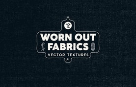 Worn Out Fabrics Vector Textures