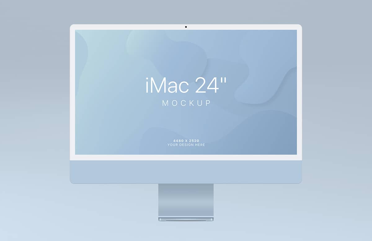 I Mac 2021 Mockup Preview 1