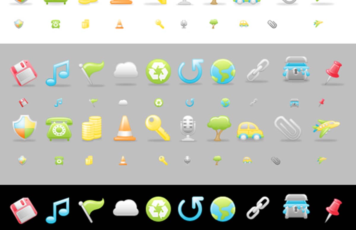 Medialoot Satin Icons Part3 Preview