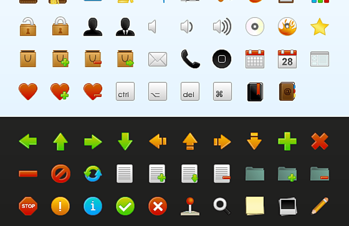 Modest Icons Preview